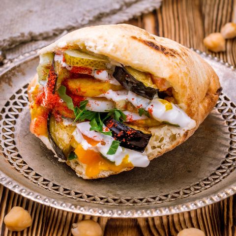 Sabich Sandwich