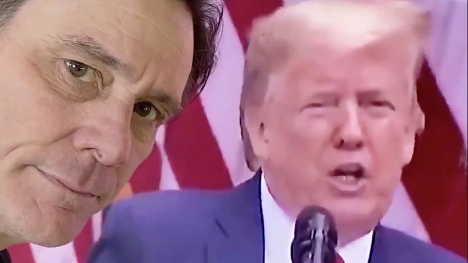 Jim Carrey und Donald Trump Jim Carrey und Donald Trump