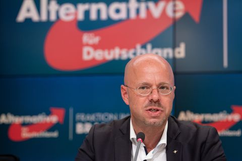 Andreas Kalbitz, Fraktionsvorsitzender der Brandenburger AfD