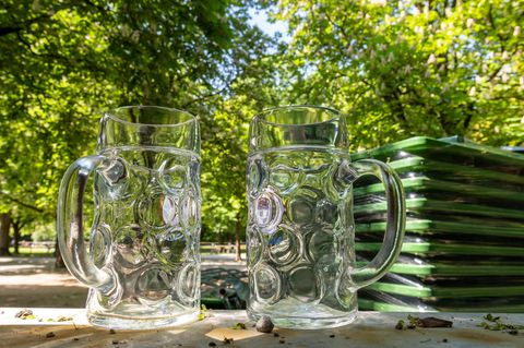 Biergarten in Bayern - ab heute ist die Öffnung wieder erlaubt