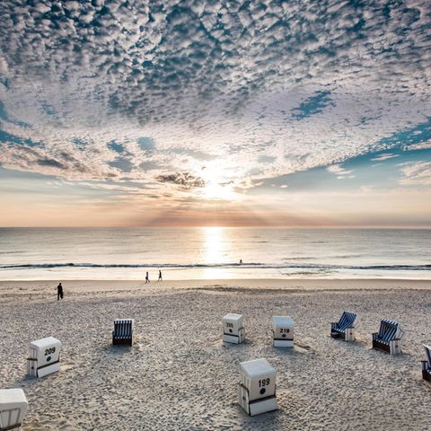 Der Strand bei Kampen auf Sylt