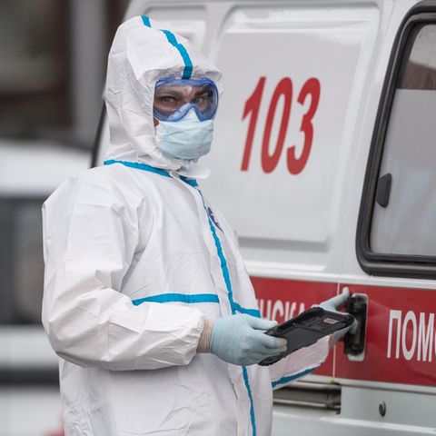 Russland: Eine Notärztin im Einsatz in Moskau: