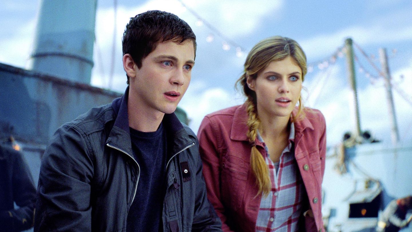"Percy Jackson: Sea of the Monsters" -  Logan Lerman und Alexandra Daddario