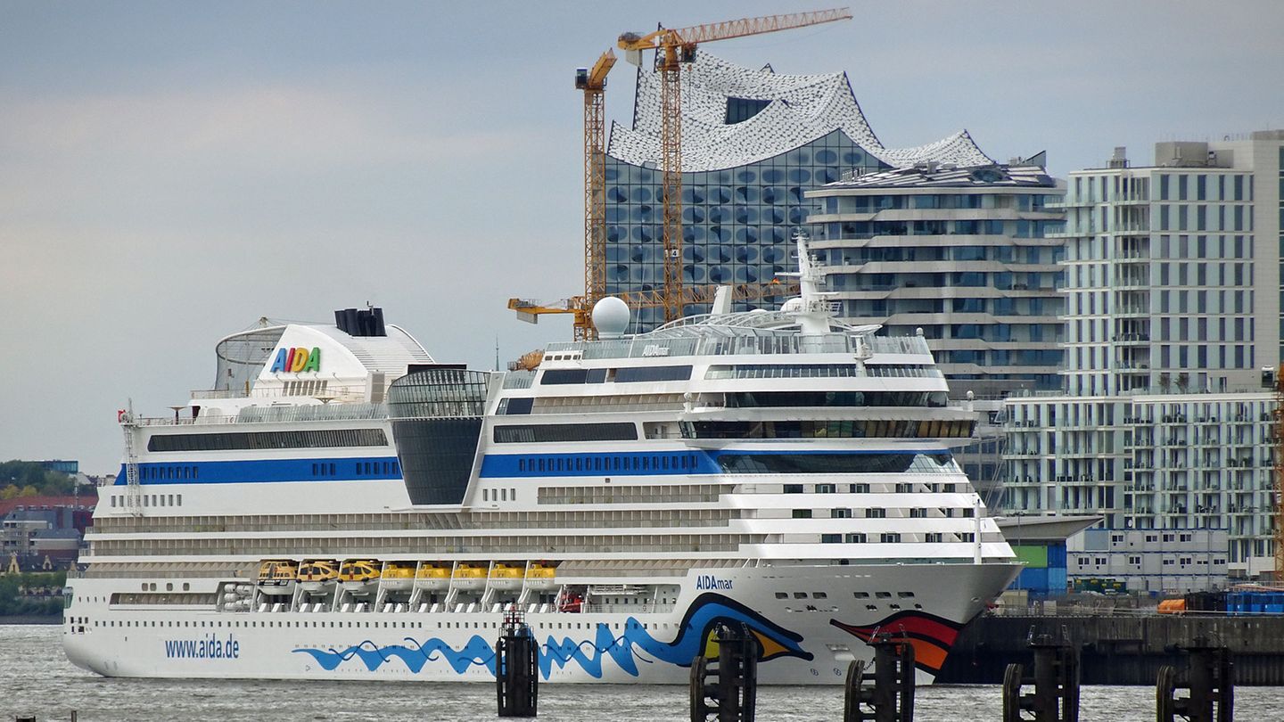 AidaMar in der Hafencity Hamburg