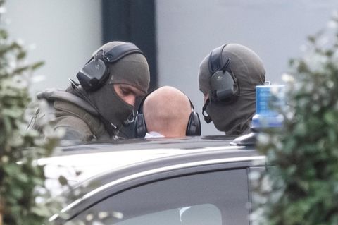 Stephan B. am 10. Oktober 2019 auf dem Weg zum Bundesgerichtshof in Karlsruhe