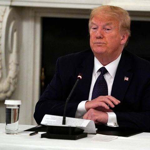 Donald Trump nimmt Hydroxychloroquin ein
