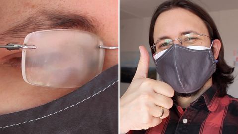 Beschlagene Brille durch Maske? Diese Tipps helfen wirklich