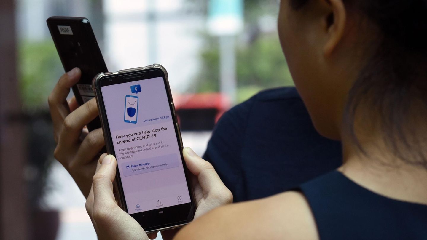 Singapurs Tracing-App TraceTogether ist bereis Ende März erschienen