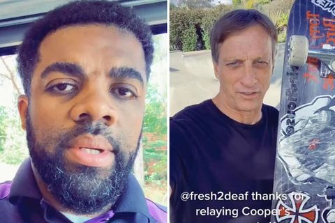 Georgia: Junger Tony Hawk-Fan bittet Fedex-Fahrer um Gefallen: Nun darf er sein großes Idol treffen