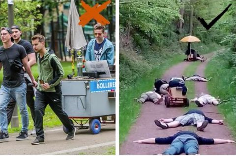 Humor auf Twitter: "Denken Sie bitte an den Abstand": Die witzigsten Tweets zum Vatertag in Zeiten von Corona