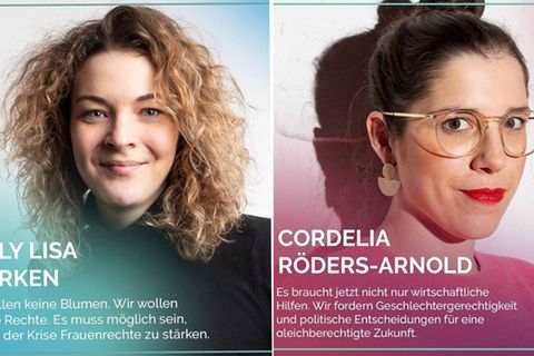 Interview mit Initiatorinnen: #stattblumen: Diese Frauen fordern mehr Gleichgerechtigkeit in und nach der Coronakrise