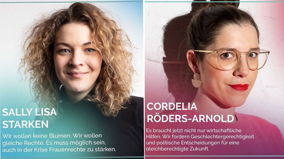 Interview mit Initiatorinnen: #stattblumen: Diese Frauen fordern mehr Gleichgerechtigkeit in und nach der Coronakrise