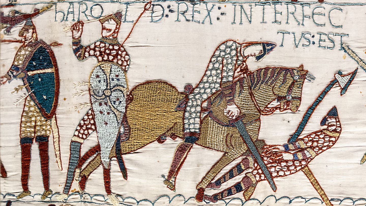 Teppich von Bayeux Wirkung der Langbogen