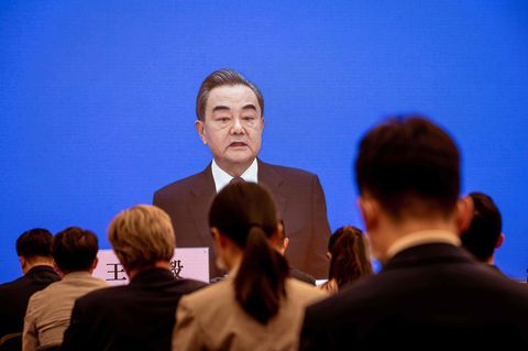 Der chinesische Außenminister Wang Yi