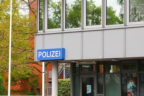 Polizeirevier in Norderstedt bei Hamburg