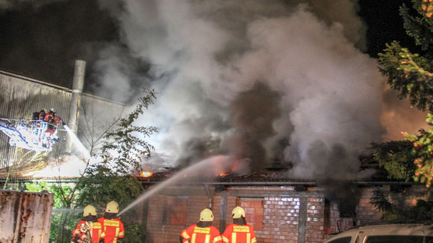 Feuer in Crailsheim