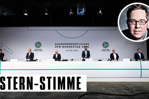 Die Fortsetzung der Drittliga-Saison ist kein Sieg für den Fußballbund, findet stern-Stimme Philipp Köster