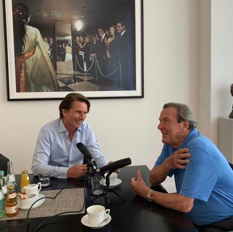 "Die Agenda": Altkanzler Gerhard Schröder mit eigenem Podcast "Die Agenda": Altkanzler Gerhard Schröder mit eigenem Podcast