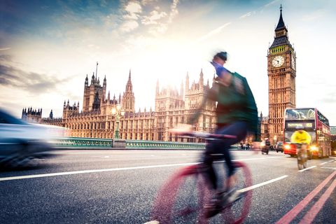 Die Pandemie macht London zur Stadt der Radfahrer