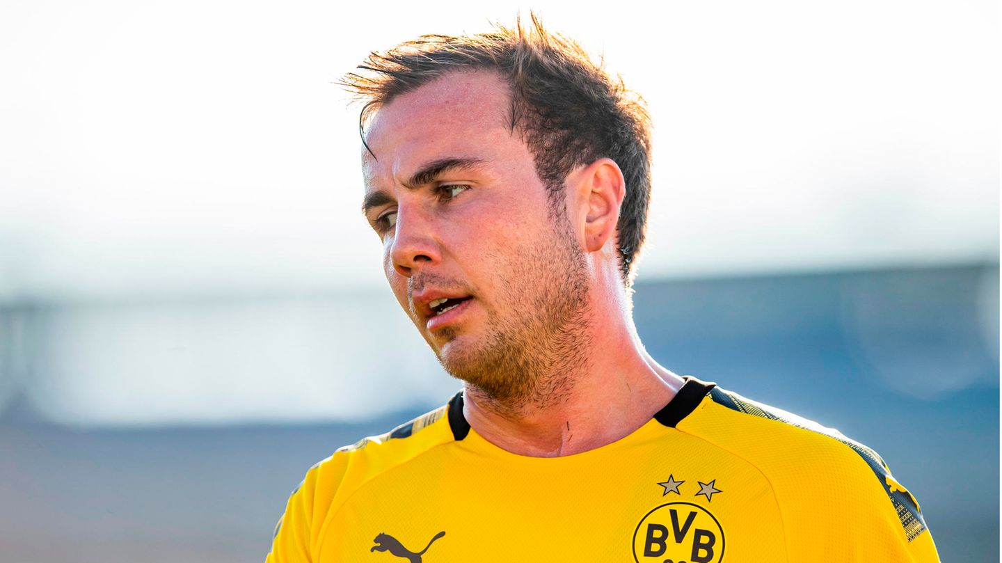 "Das ist schon sehr tragisch": Mario Götze im Wintertrainingslager des BVB in Marbella im Januar 2020