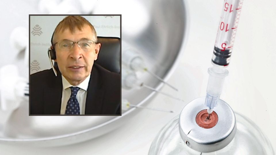 Klaus Cichutek erklärt im Interview, wie schnell eine Durchimpfung in Deutschland dauert Klaus Cichutek erklärt im Interview, wie schnell eine Durchimpfung in Deutschland dauert
