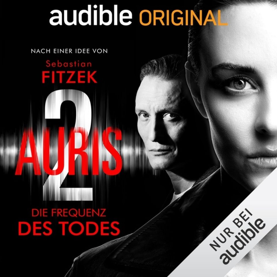 Auris II: Sebastian Fitzeck/Vincent Kliesch: Auris-2. Länge: sieben Stunden. Gelesen und gespielt von: Oliver Masucci, Luise Wieztoreck und Simon Jäger. Sebastian Fitzeck/Vincent Kliesch: Auris-2. Länge: sieben Stunden. Gelesen und gespielt von: Oliver Masucci, Luise Wieztoreck und Simon Jäger.