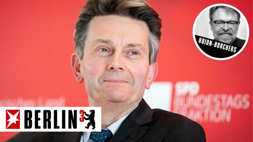 Berlin hoch 3 zum möglichen SPD-Kanzlerkandidaten Rolf Mützenich