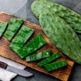 Geschnittene Nopales