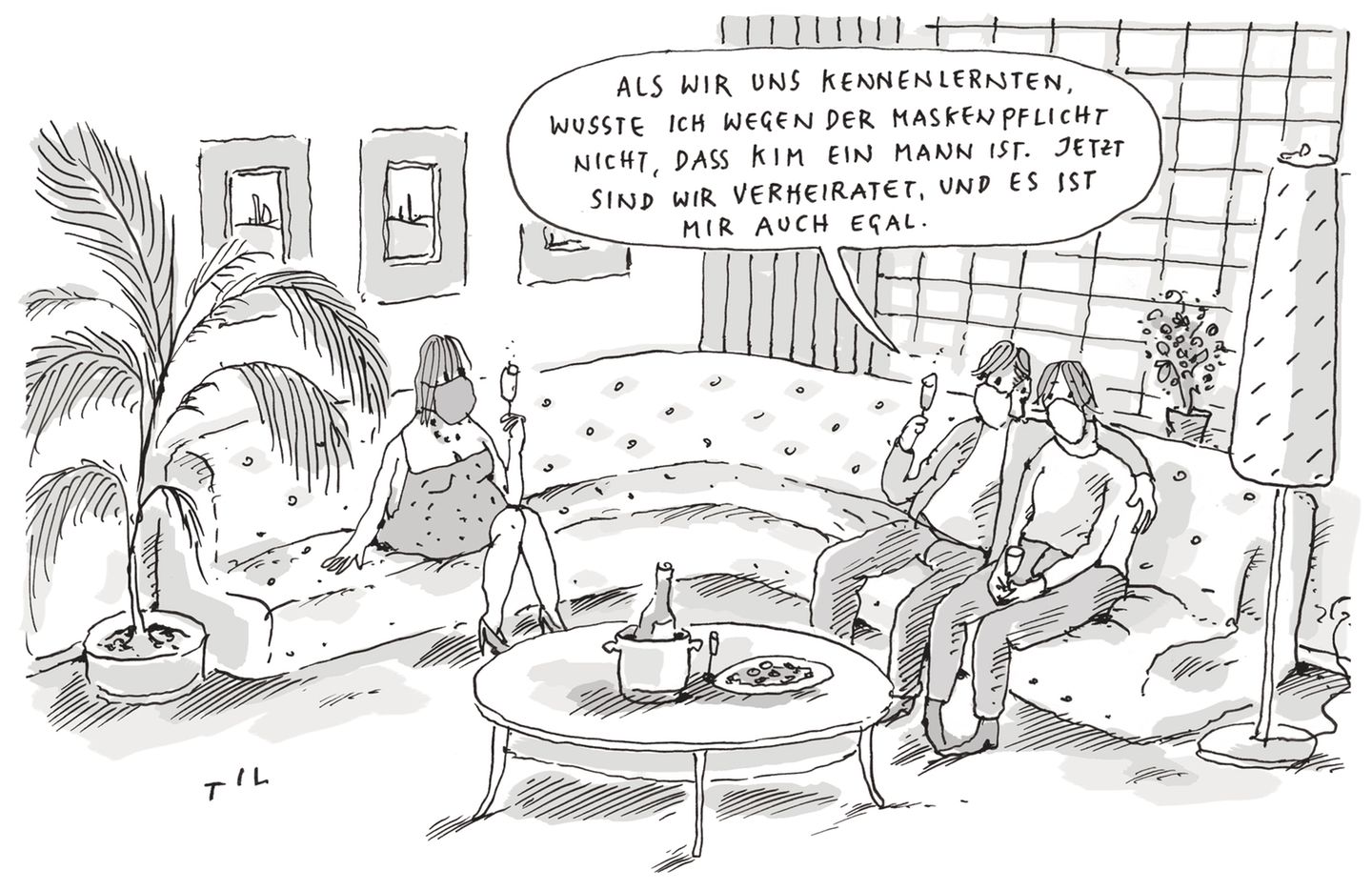 Til Mette: Cartoon der Woche