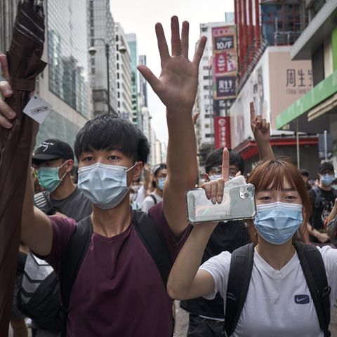 Sicherheitsgesetz gegen Hongkongs Autonomie: Demonstranten in Hongkong: „Wir können diesen Kampf nur mit Hilfe von außen gewinnen“