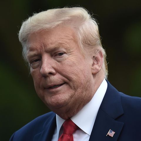US-Präsident Donald Trump: Im März gab er seinem Krisenmanagement zehn von zehn möglichen Punkten