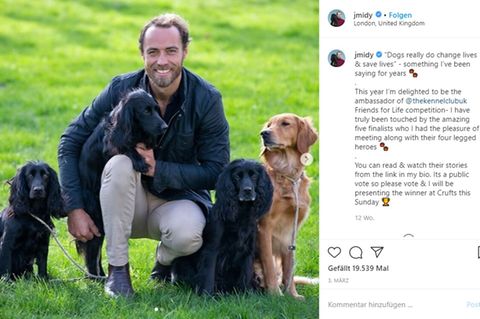James Middleton verkauft jetzt Hundefutter