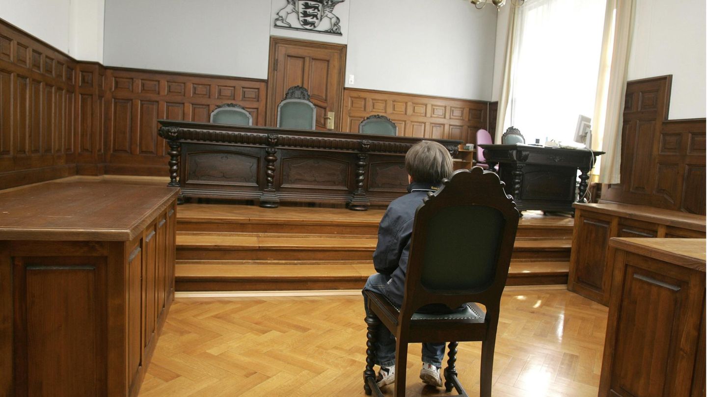 Kind vor Gericht