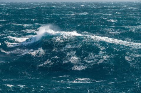 Wellen im Meer
