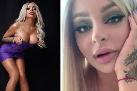 Katja Krasavice zeigt sich in ihren Musikvideos und auf Instagram sehr freizügig.