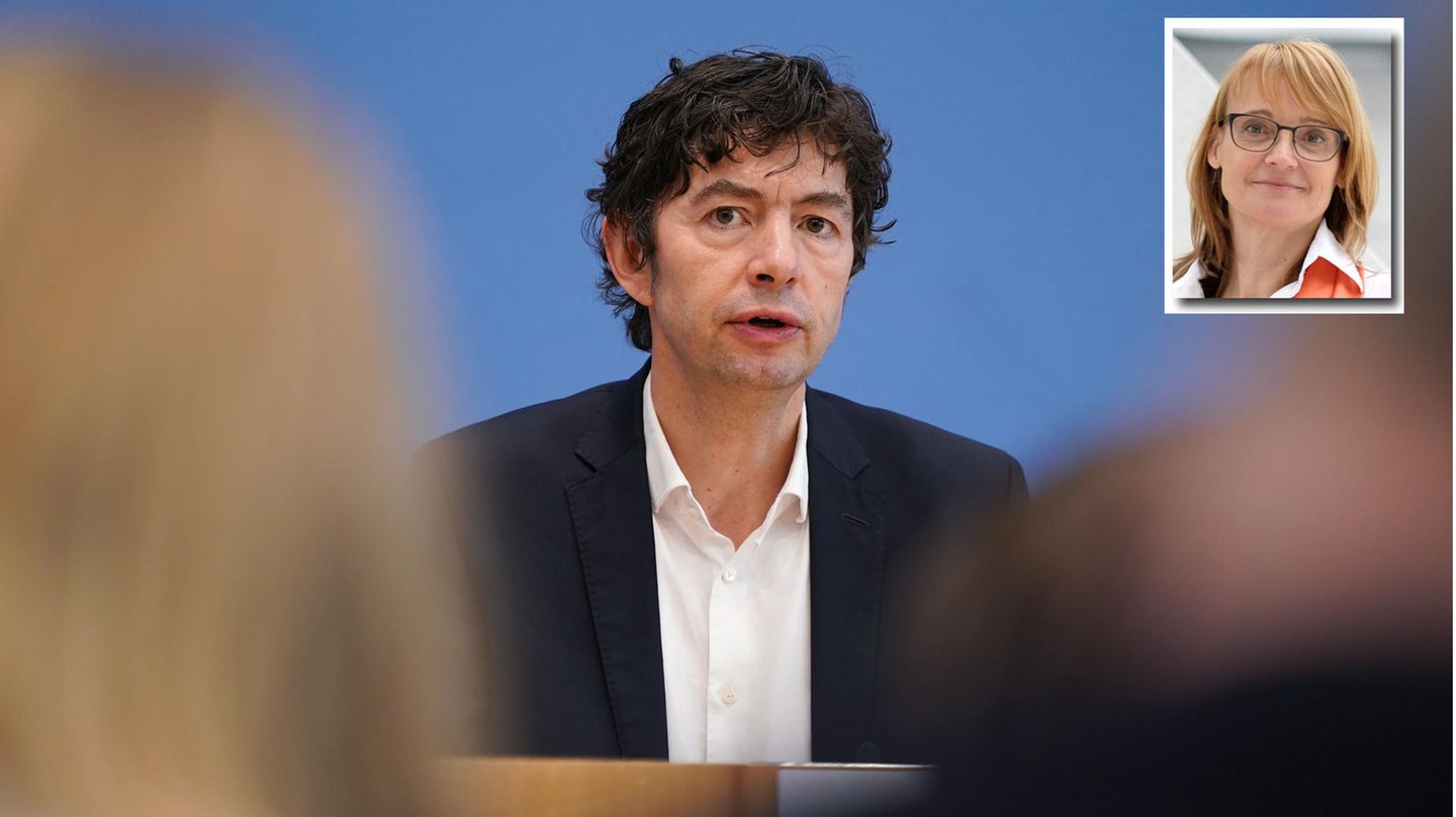 Virologen im Fokus der Öffentlichkeit - Beatrice Lugger (kleines Foto) bewertet das