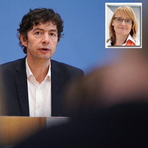Virologen im Fokus der Öffentlichkeit - Beatrice Lugger (kleines Foto) bewertet das