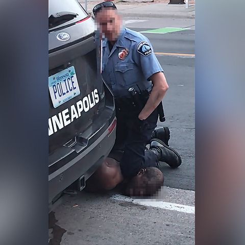 Darnelle Frazier filmte, wie ein Polizist sich auf George Floyds Nacken kniete