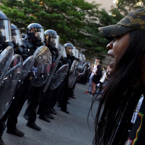 Demonstration in Washington