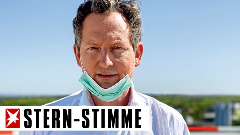Dr. Eckart von Hirschhausen besucht die Uniklinik Bonn.