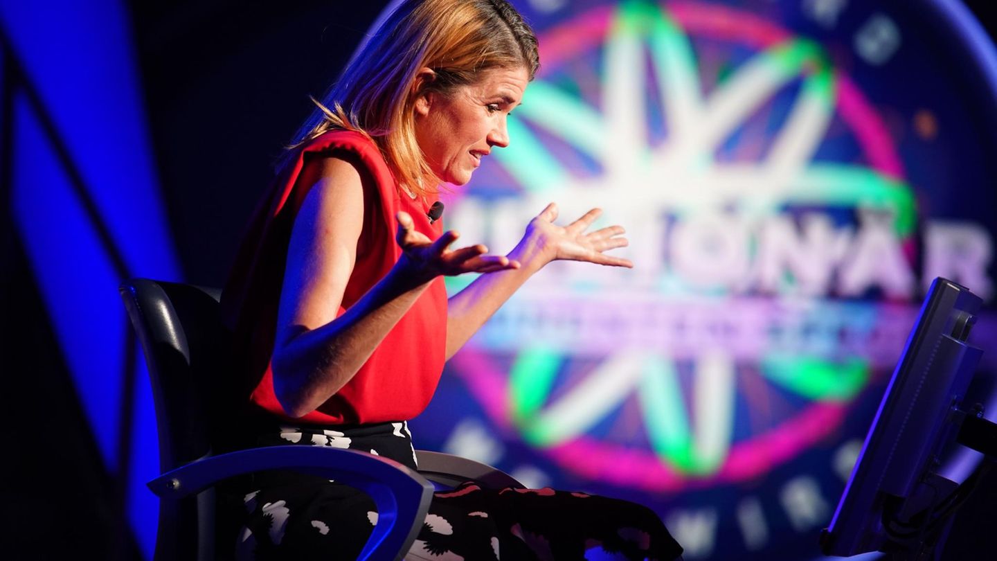 Anke Engelke bei "Wer wird Millionär?"