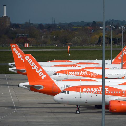 Noch hat der britische Billigflieger Easyjet alle Jets am Boden geparkt