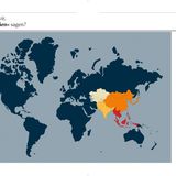 Was meinen wir, wenn wir "Asien" sagen?  Hell Gelb -  Zentral Asien  Gelb -  Südasien  Orange - Ostasien  Rot -  Südostasien  Was ist mit dem Norden und Westen? Westasien überlappt sich massiv mit dem Mittleren Osten, Nordasien umfasst auch die russischen Gebiete Sibirien, den Ural und Russlands Fernen Osten, daher werden die Begriffe nur selten verwendet.