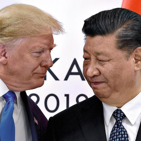 US-Präsident Trump und Chinas Staatschef Xi Jinping