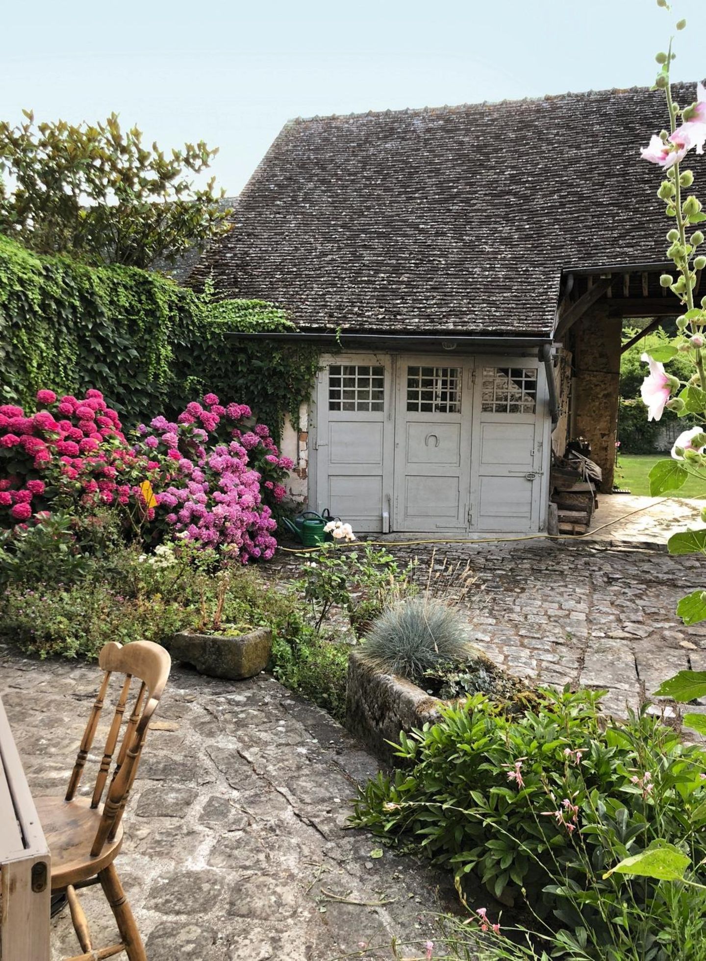 Gartenhaus und Garten der Designerin Gesa Hansen