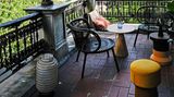 Terrasse des Berliner Designers Werner Aisslinger