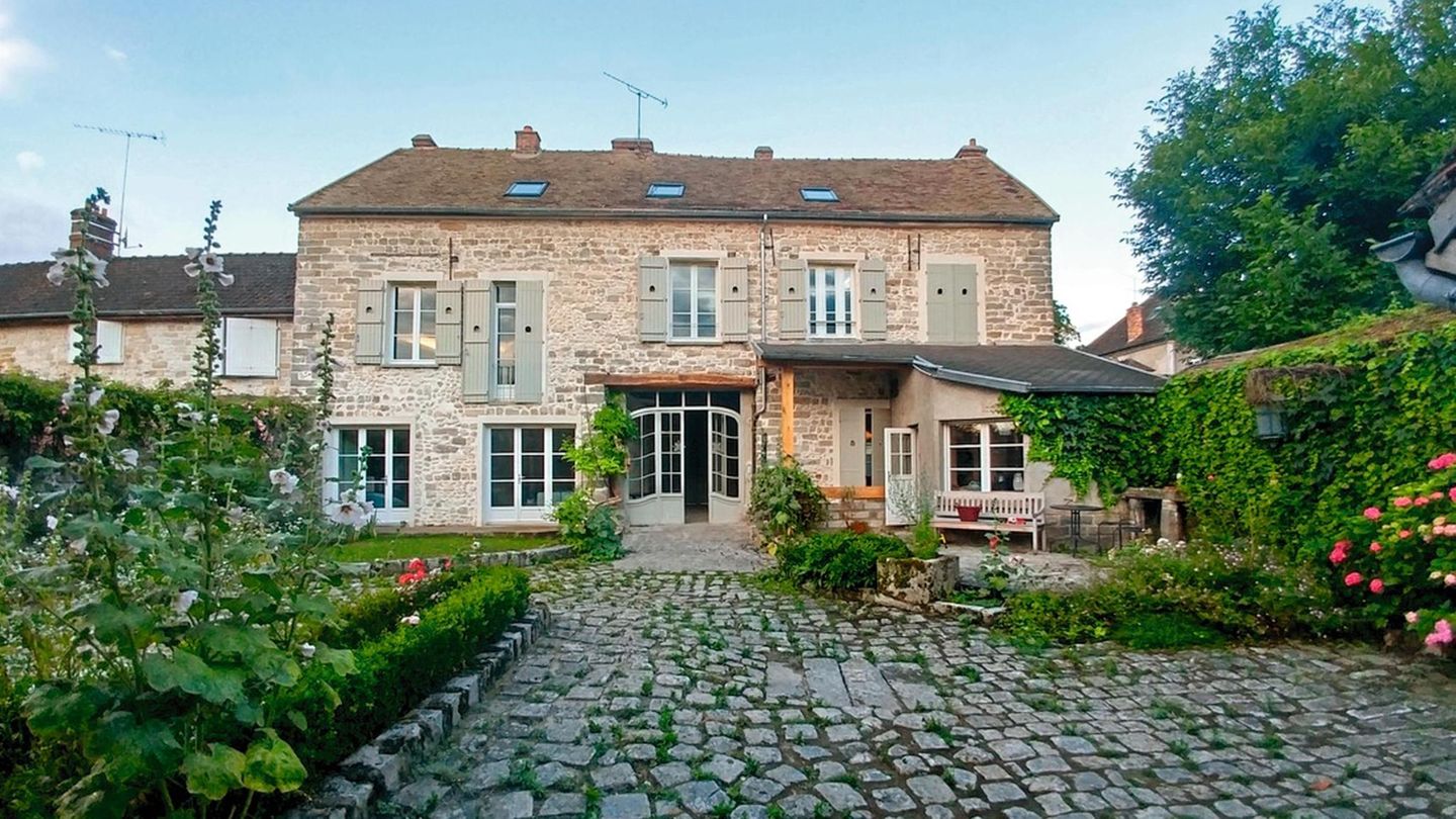 Garten und Haus von der Designerin Gesa Hansen