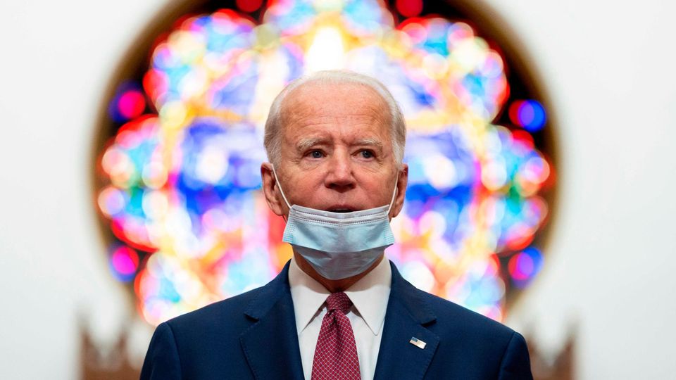 Joe Biden: Der Kampf um Amerikas Seele hat begonnen Joe Biden, Bewerber um die Präsidentschaftskandidatur der US-Demokraten