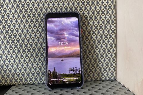 Als Hintergrundbild sollte man das Naturfoto besser nicht auf einem Smartphone einrichten