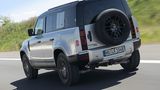 Dank der Luftfederung ist der Land Rover Defender 110 komfortabel
